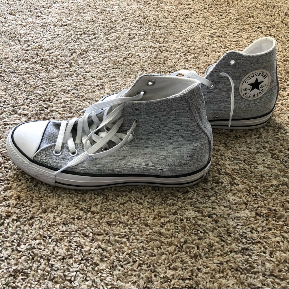 Converse All Star Sparkle Knit High Tops